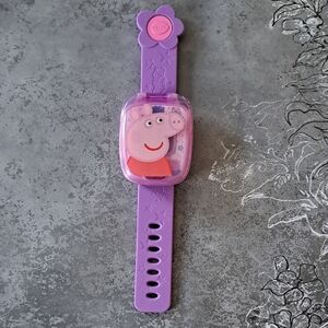 V-Tech Peppa Pig Kids Learning Wristwatch